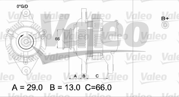 Valeo 436548 - Генератор avtolavka.club