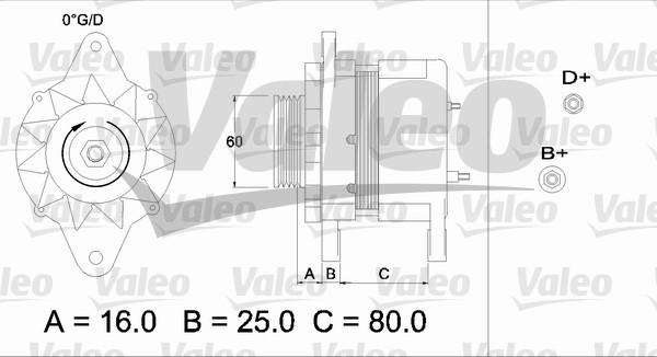 Valeo 436547 - Генератор avtolavka.club