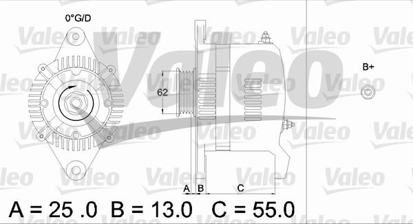 Valeo 436503 - Генератор avtolavka.club