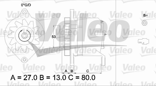 Valeo 436507 - Генератор avtolavka.club