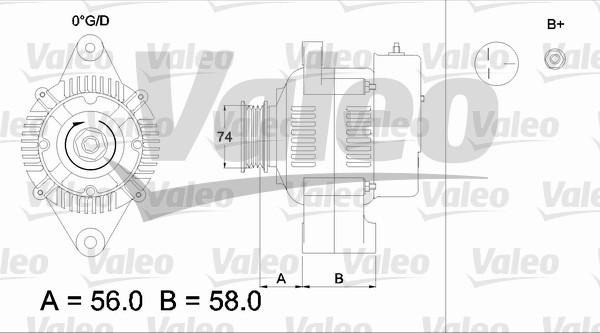 Valeo 436519 - Генератор avtolavka.club