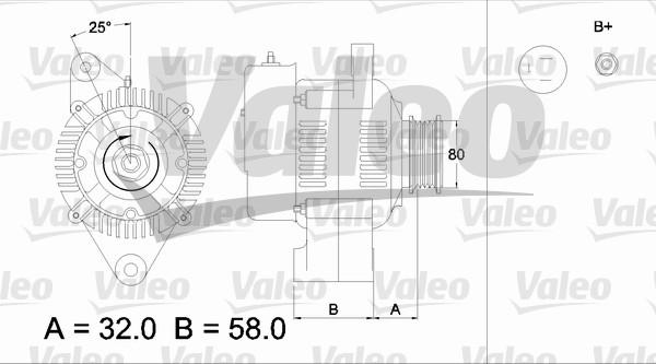 Valeo 436514 - Генератор avtolavka.club