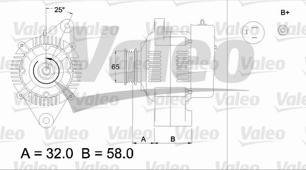 Valeo 436516 - Генератор avtolavka.club