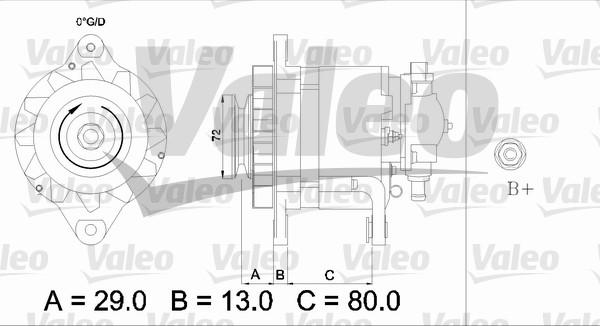 Valeo 436510 - Генератор avtolavka.club