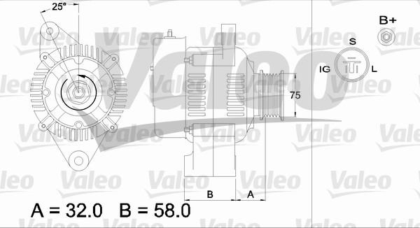 Valeo 436517 - Генератор avtolavka.club