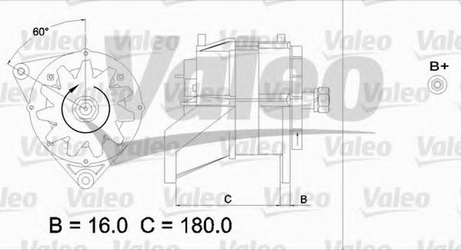 Valeo 436584 - Генератор avtolavka.club