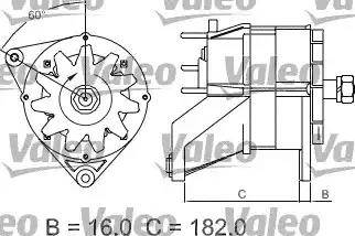 Valeo 436588 - Генератор avtolavka.club