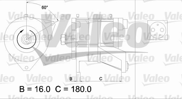 Valeo 436582 - Генератор avtolavka.club