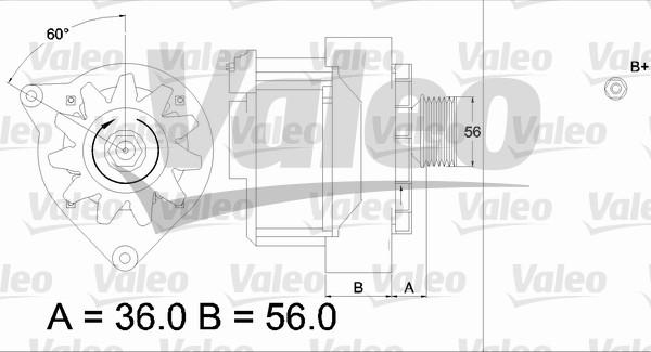 Valeo 436574 - Генератор avtolavka.club