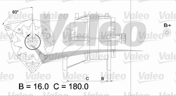 Valeo 436570 - Генератор avtolavka.club