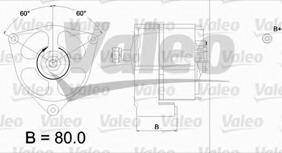 Valeo 436571 - Генератор avtolavka.club