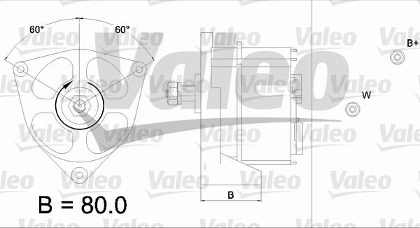 Valeo 436578 - Генератор avtolavka.club