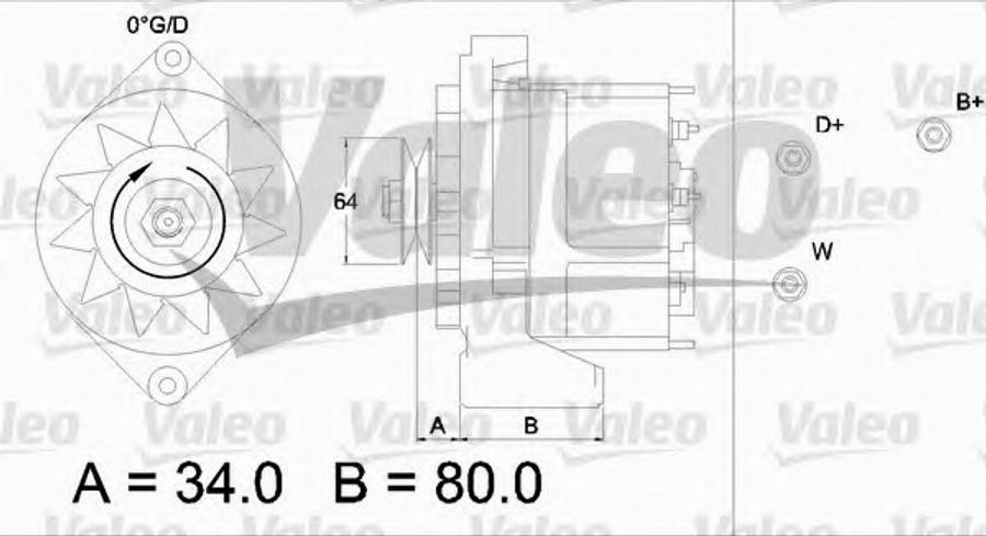 Valeo 436577 - Генератор avtolavka.club