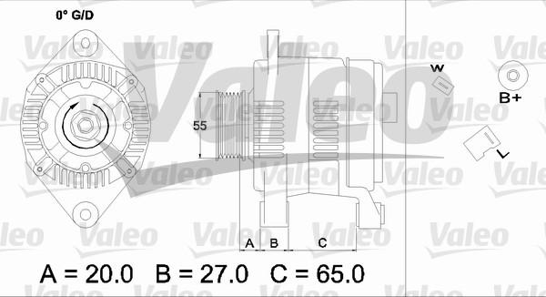 Valeo 436697 - Генератор avtolavka.club