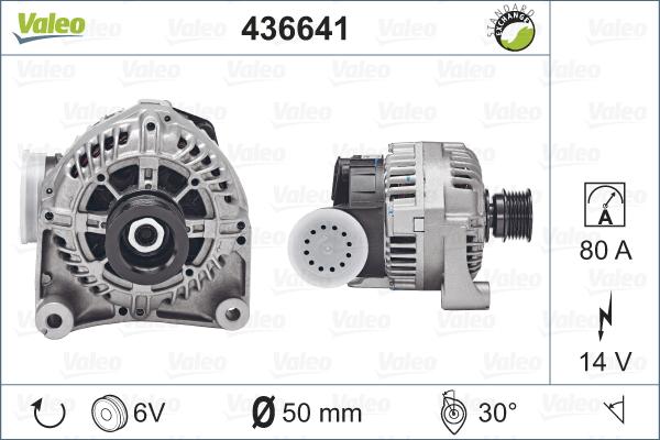 Valeo 436641 - Генератор avtolavka.club