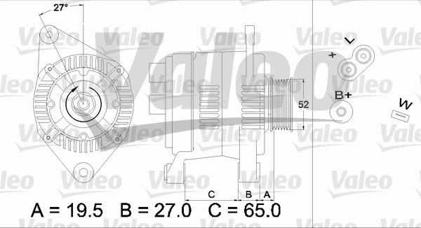 Valeo 436616 - Генератор avtolavka.club