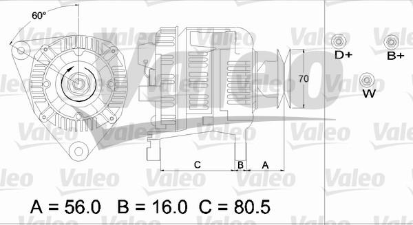 Valeo 436682 - Генератор avtolavka.club