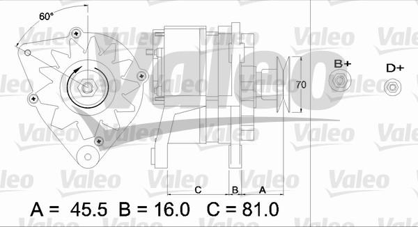 Valeo 436631 - Генератор avtolavka.club