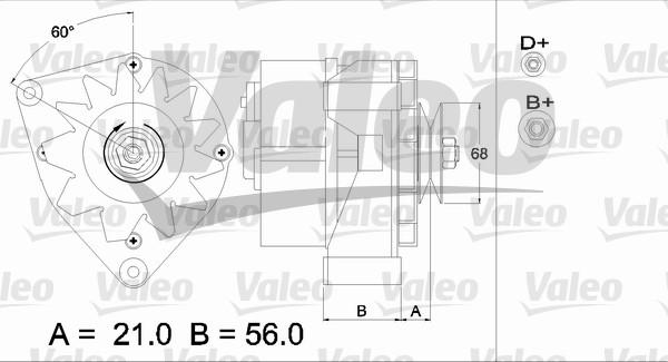 Valeo 436625 - Генератор avtolavka.club