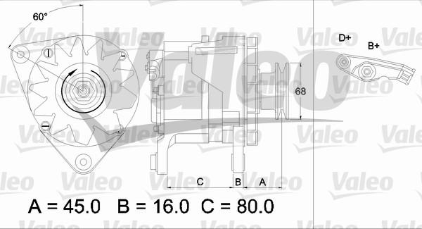 Valeo 436623 - Генератор avtolavka.club