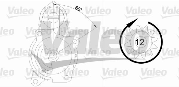 Valeo 436094 - Стартер avtolavka.club