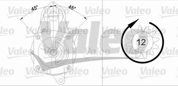 Valeo 436095 - Стартер avtolavka.club