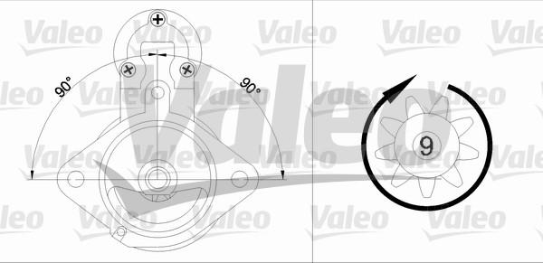 Valeo 436040 - Стартер avtolavka.club