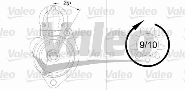 Valeo 436048 - Стартер avtolavka.club