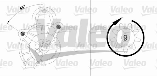 Valeo 436065 - Стартер avtolavka.club