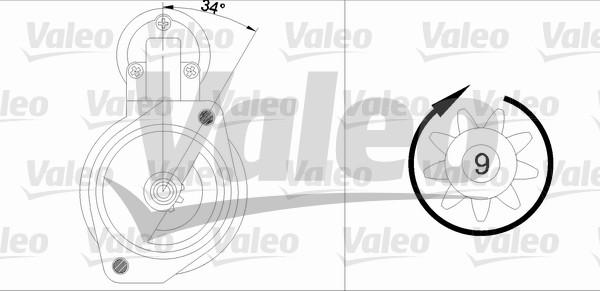 Valeo 436005 - Стартер avtolavka.club