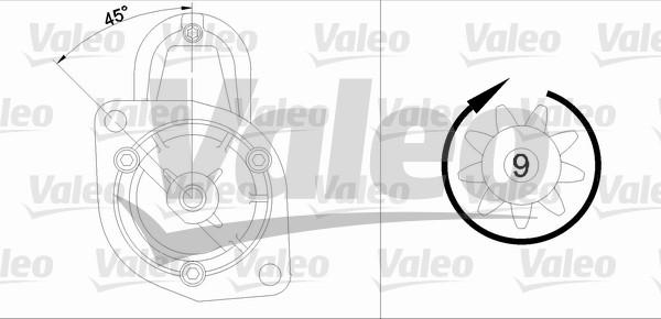 Valeo 436001 - Стартер avtolavka.club