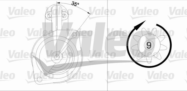 Valeo 436010 - Стартер avtolavka.club