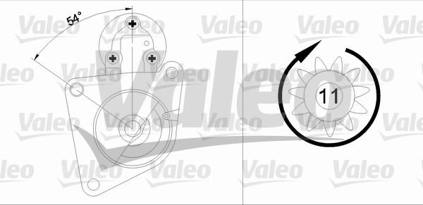 Valeo 436032 - Стартер avtolavka.club