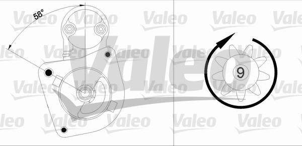 Valeo 436026 - Стартер avtolavka.club