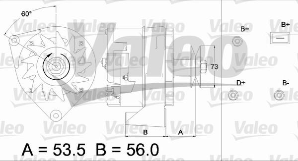 Valeo 436199 - Генератор avtolavka.club