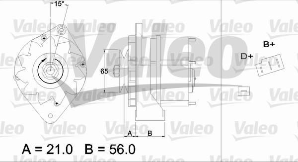 Valeo 436194 - Генератор avtolavka.club