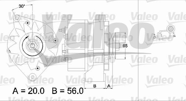 Valeo 436159 - Генератор avtolavka.club