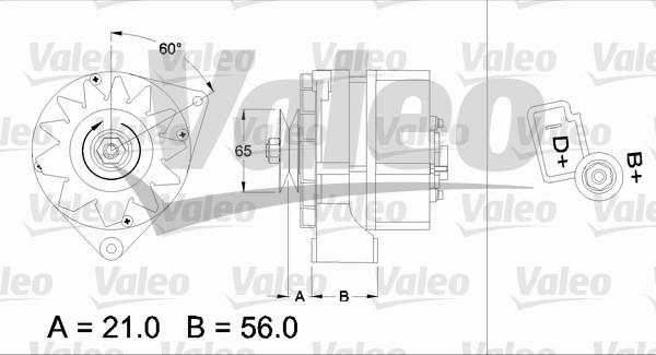 Valeo 436153 - Генератор avtolavka.club