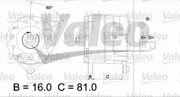 Valeo 436166 - Генератор avtolavka.club