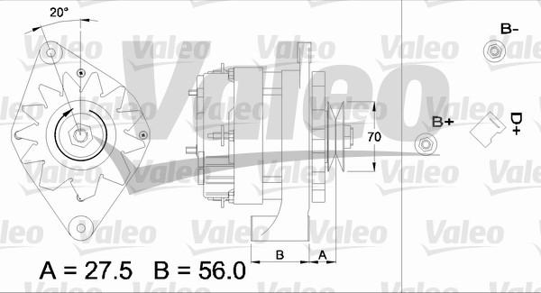 Valeo 436161 - Генератор avtolavka.club