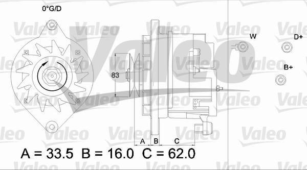 Valeo 436105 - Генератор avtolavka.club