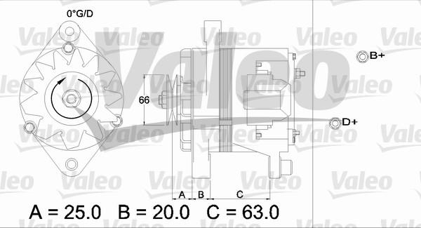 Valeo 436111 - Генератор avtolavka.club