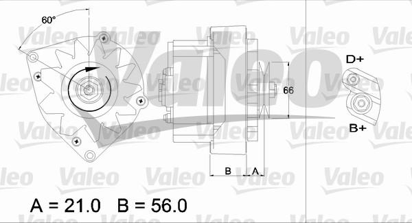 Valeo 436134 - Генератор avtolavka.club