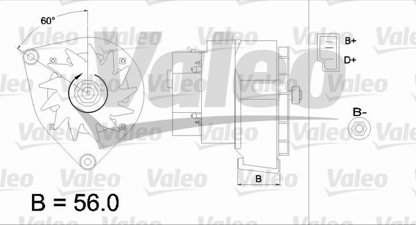 Valeo 436127 - Генератор avtolavka.club