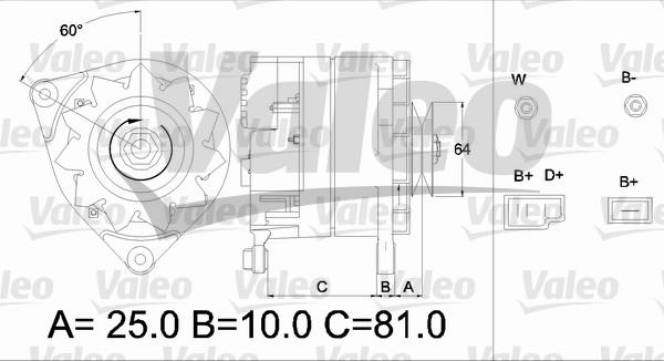 Valeo 436179 - Генератор avtolavka.club