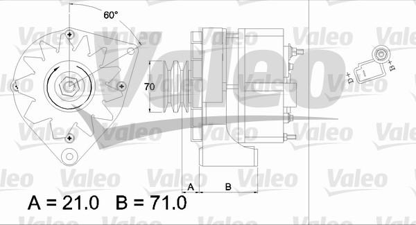 Valeo 436306 - Генератор avtolavka.club