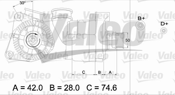 Valeo 436385 - Генератор avtolavka.club