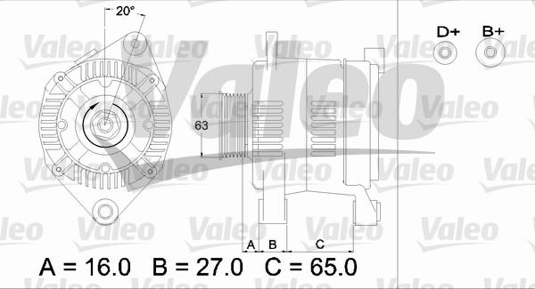 Valeo 436336 - Генератор avtolavka.club