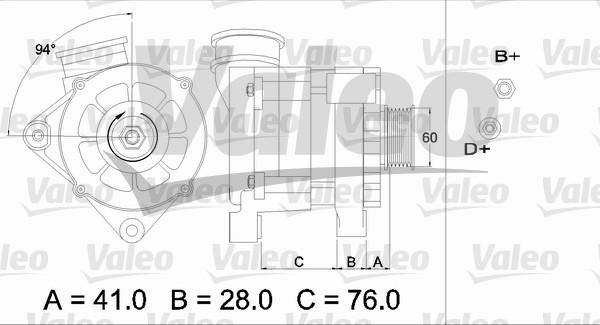 Valeo 436331 - Генератор avtolavka.club