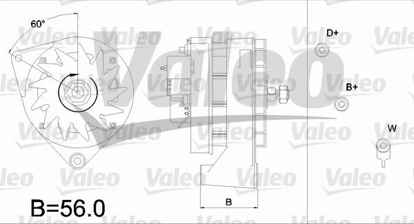 Valeo 436265 - Генератор avtolavka.club